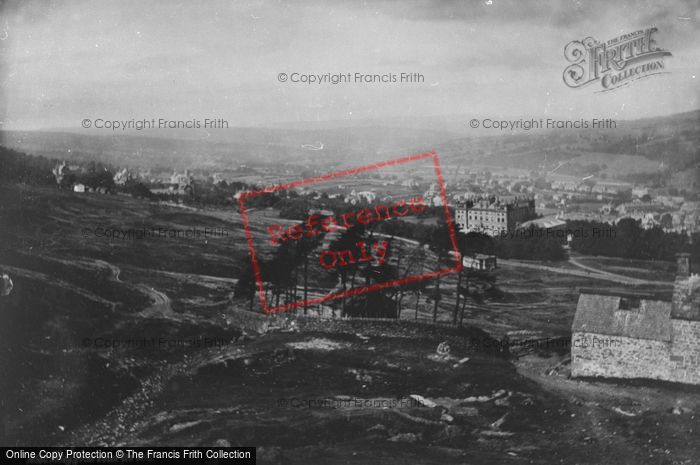 Photo of Ilkley, From Above Old Wells 1886 