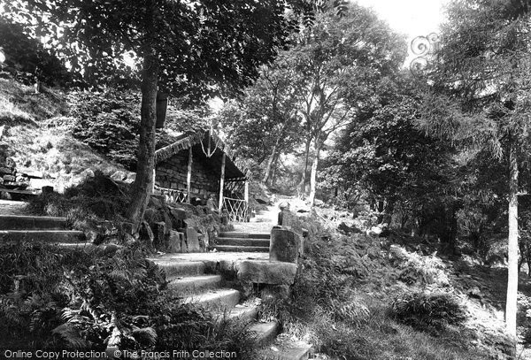 Photo of Ilkley, Heber's Ghyll, Chalybeate Spring 1921