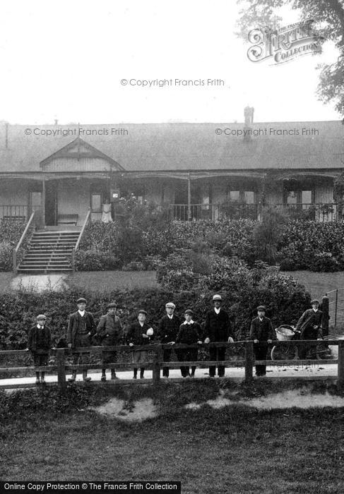 Photo of Ilkley, Men And Boys By Golf House 1906