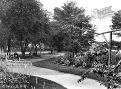 Ilkley, Parish Ghyll Park 1925