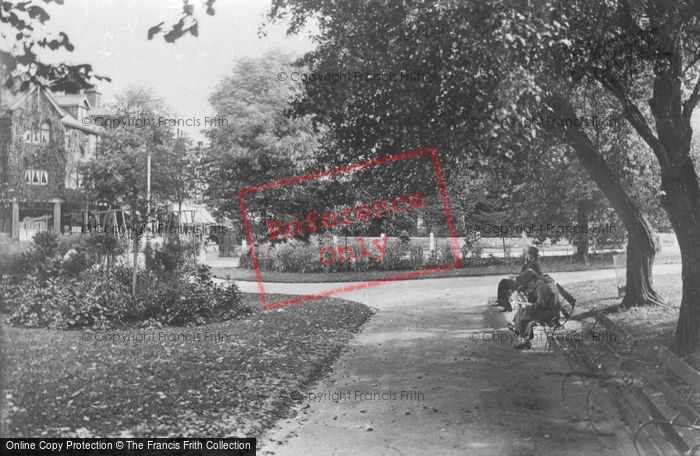 Photo of Ilkley, Parish Ghyll Park 1926