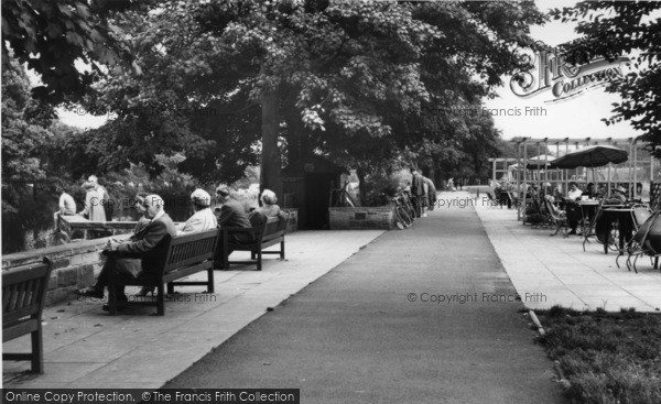Photo of Ilkley, Riverside Cafe And Tea Gardens c.1960