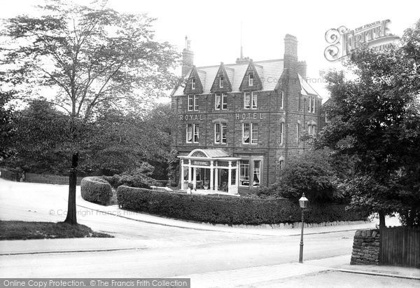 Photo of Ilkley, Royal Hotel 1914