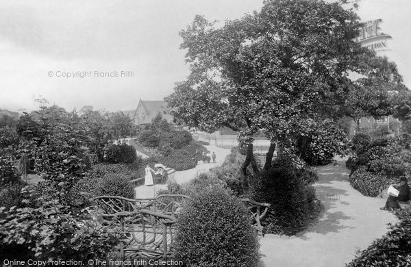 Photo of Ilkley, Spence's Gardens 1906