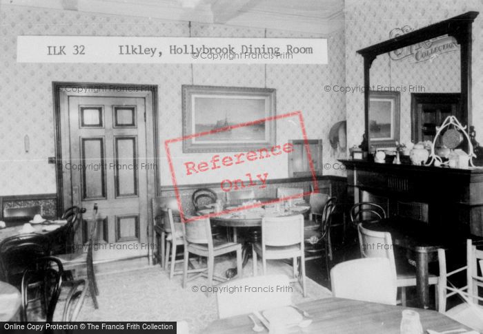 Photo of Ilkley, The Dining Room, Hollybrook Guest House c.1955