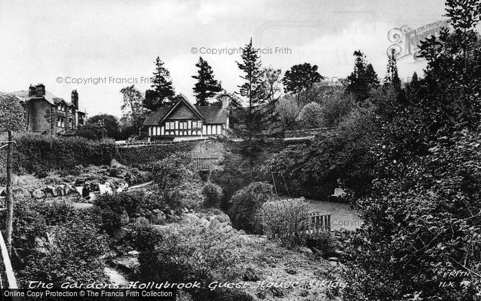 Photo of Ilkley, The Gardens, Hollybrook Guest House c.1955