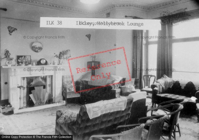 Photo of Ilkley, The Lounge, Hollybrook Guest House c.1955