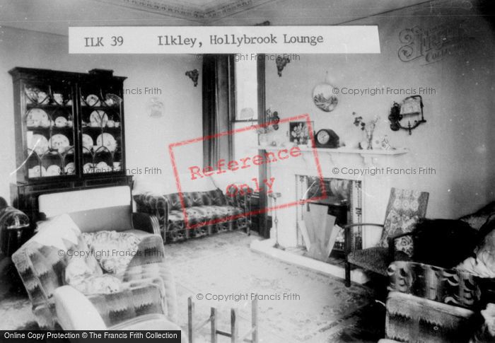 Photo of Ilkley, The Lounge, Hollybrook Guest House c.1955