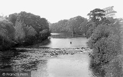 The River Wharfe c.1955, Ilkley
