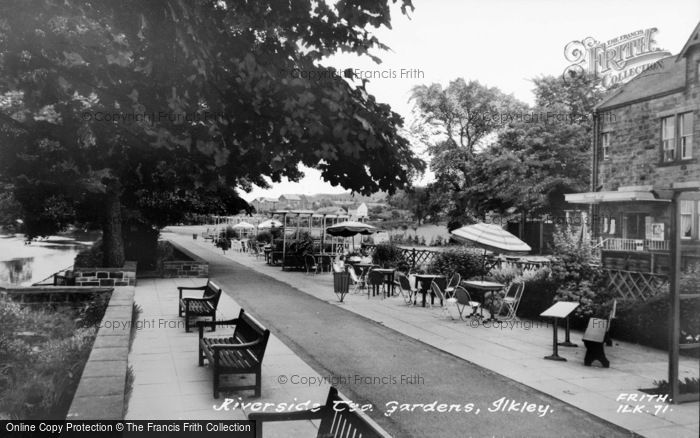 Photo of Ilkley, The Riverside Cafe c.1960