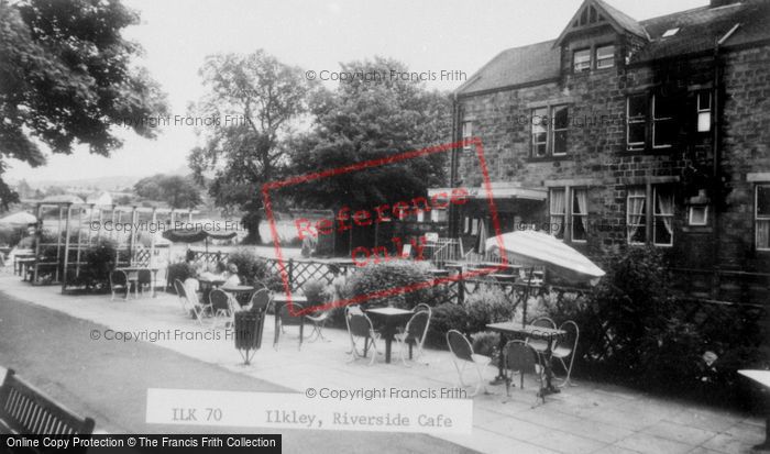 Photo of Ilkley, The Riverside Cafe c.1965