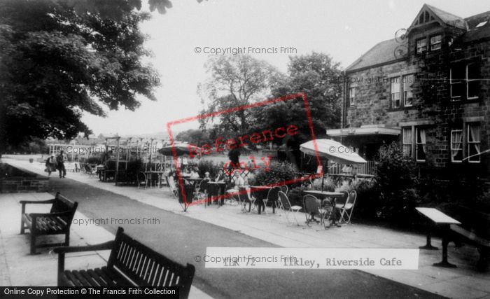 Photo of Ilkley, The Riverside Cafe c.1965