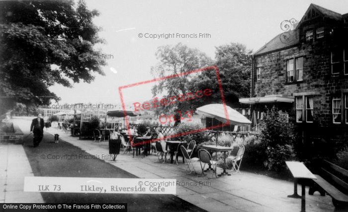 Photo of Ilkley, The Riverside Cafe c.1965