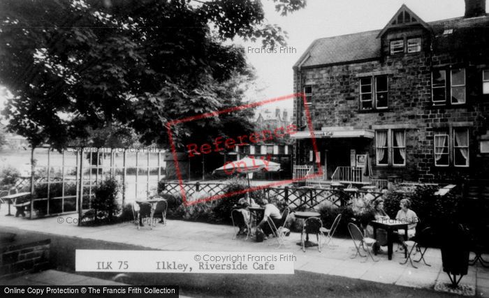 Photo of Ilkley, The Riverside Cafe c.1965