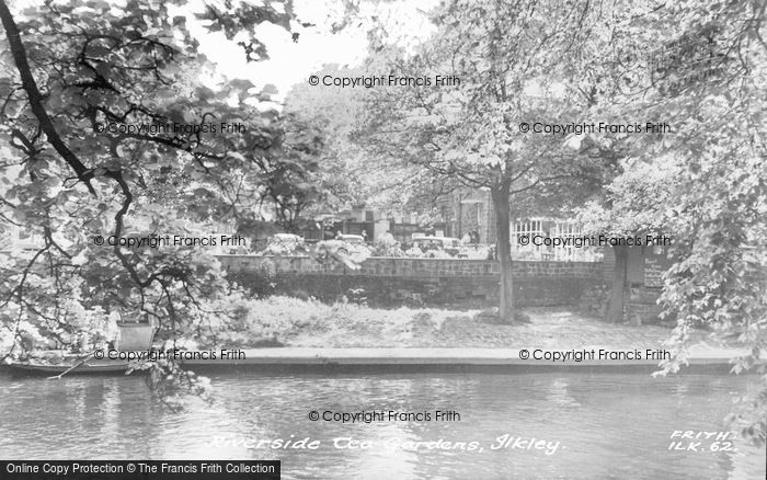 Photo of Ilkley, The Riverside Tea Gardens c.1960