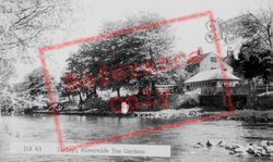 The Riverside Tea Gardens c.1960, Ilkley