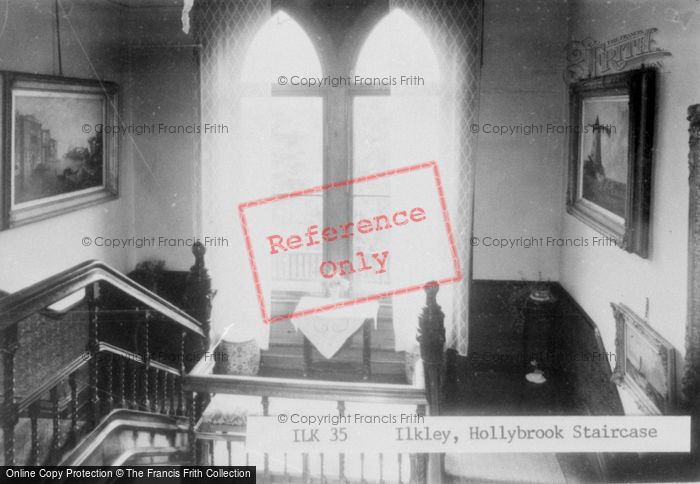 Photo of Ilkley, The Staircase, Hollybrook Guest House c.1955