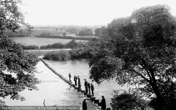 Photo of Ilkley, The Stepping Stones 1906