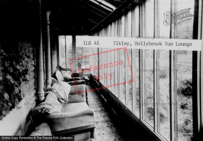 Photo of Ilkley, The Sun Lounge, Hollybrook Guest House c.1955