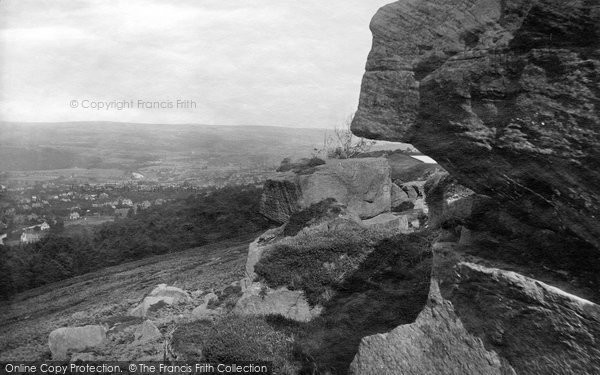 Photo of Ilkley, View From Swastika Stone 1914