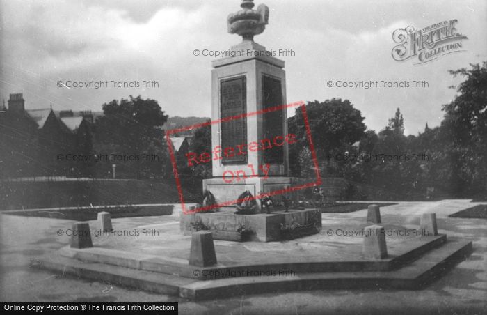 Photo of Ilkley, War Memorial 1923