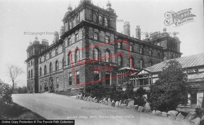 Photo of Ilkley, Wells House Hotel 1900