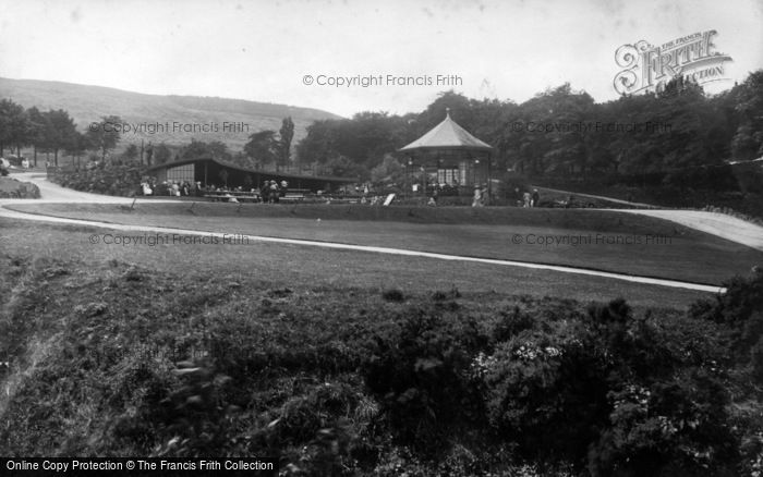 Photo of Ilkley, West View Park, Bandstand 1914