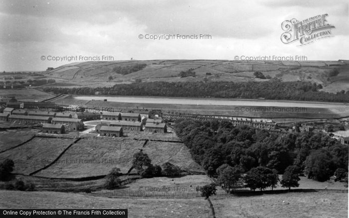 Photo of Illingworth, Mixenden Valley And Reservoir c.1960