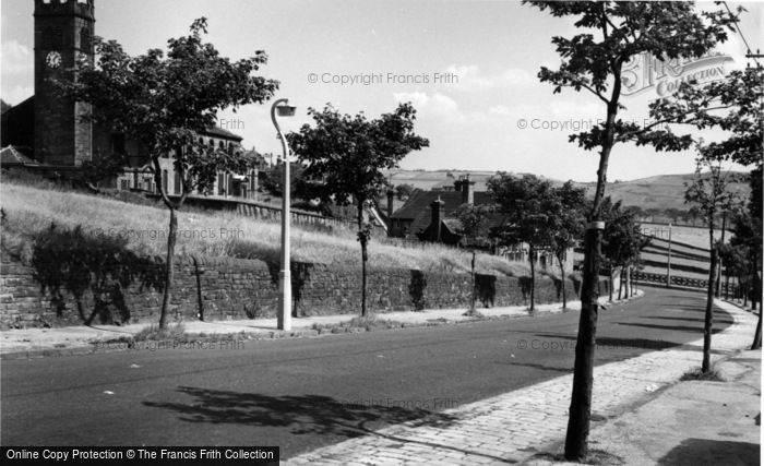 Photo of Illingworth, Raw Lane And Church c.1960