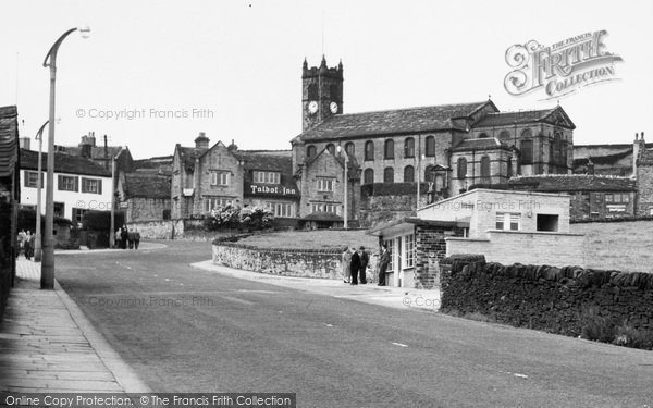 Photo of Illingworth, Talbot Inn, Keighley Road And The Church c.1960