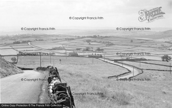 Photo of Illingworth, View From Soil Hill c.1960