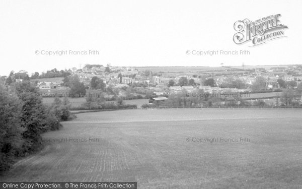 Photo of Ilminster, From Herne Hill c.1960