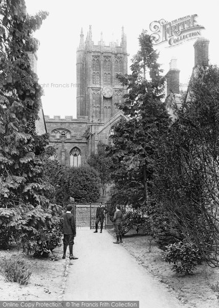 Photo of Ilminster, St Mary's Church From Grammar School 1907