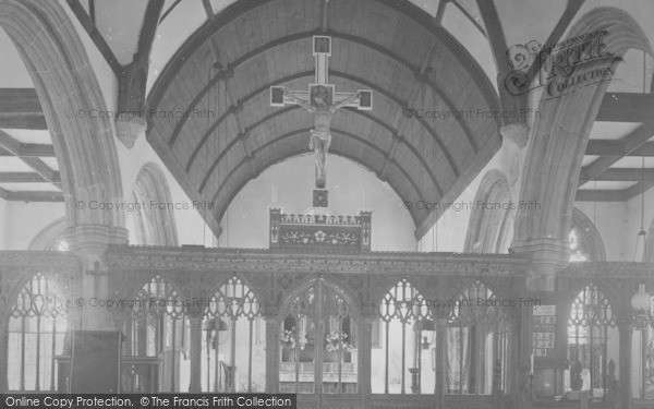Photo of Ilsington, St Michael's Church Interior 1931