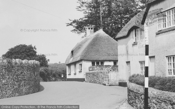 Photo of Ilsington, The Old Forge And Shamrock Cottages c.1960