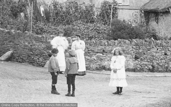 Photo of Ilsington, The Village, Children 1906