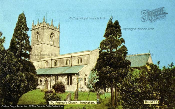 Photo of Immingham, St Andrew's Church c.1960