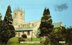 St Andrew's Church c.1960, Immingham