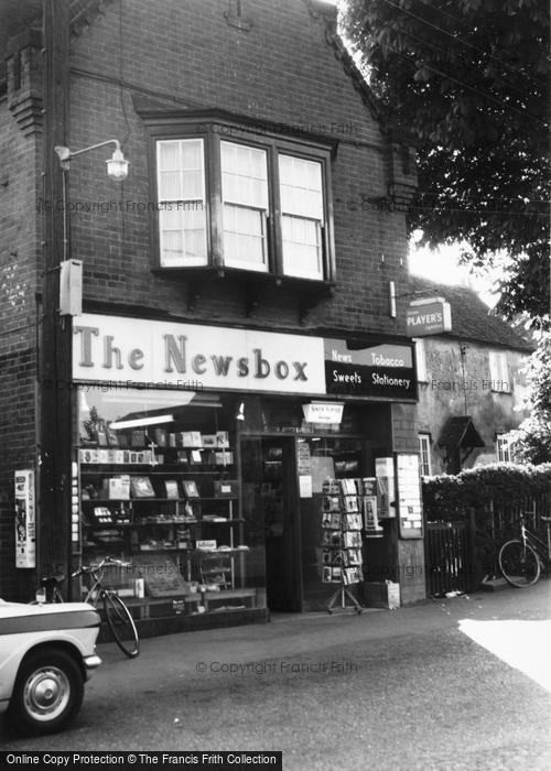 Photo of Ingatestone, The Newsbox, Market Square c.1960