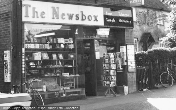 Photo of Ingatestone, The Newsbox Newsagent c.1960