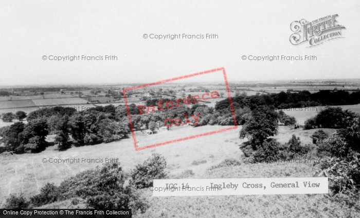 Photo of Ingleby Cross, General View c.1960