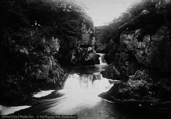 Photo of Ingleton, Baxenghyll Foss 1890