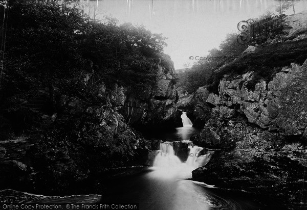 Photo of Ingleton, Baxenghyll Foss 1890