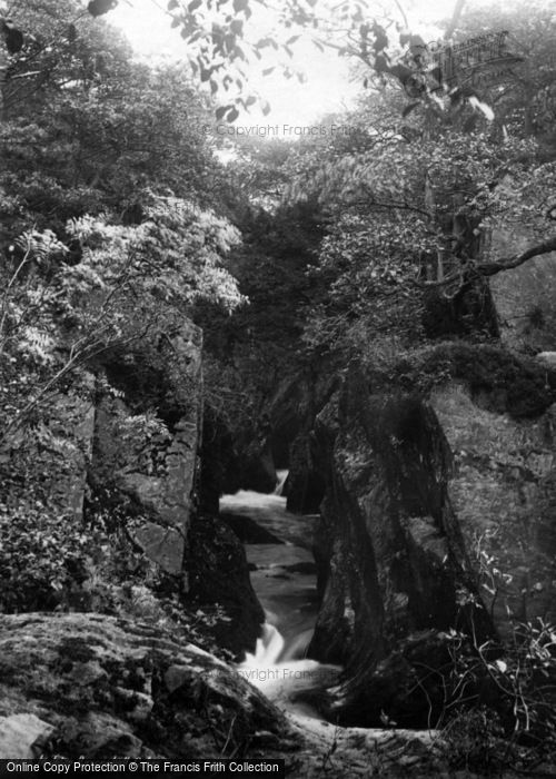 Photo of Ingleton, Baxenghyll Gorge 1890