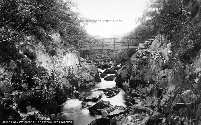 Photo of Ingleton, Beezley Glen And Bridge 1890
