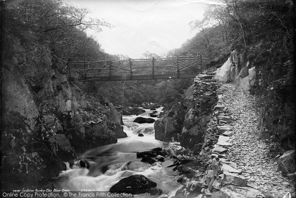 Photo of Ingleton, Beezley Glen, River Greta 1890