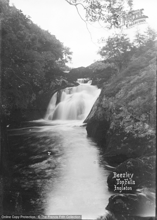 Photo of Ingleton, Beezley Top Falls c.1920