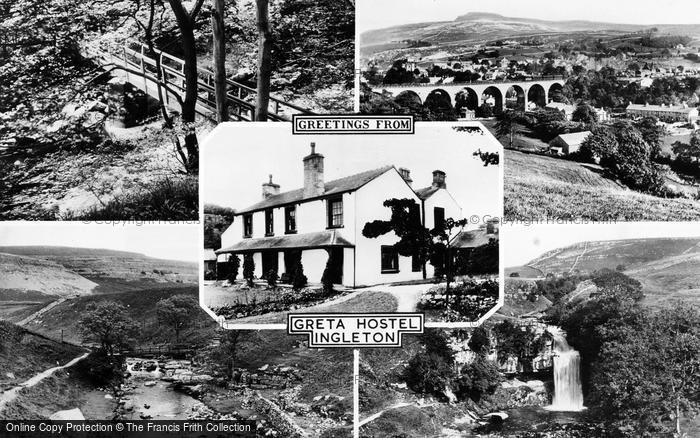 Photo of Ingleton, Composite c.1955