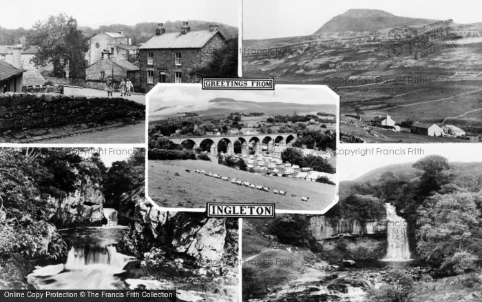 Photo of Ingleton, Composite c.1955