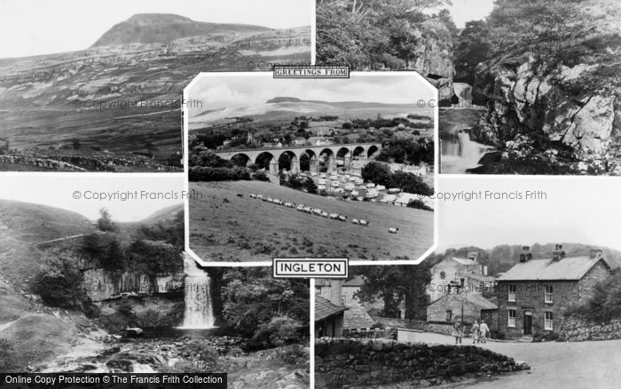 Photo of Ingleton, Composite c.1960